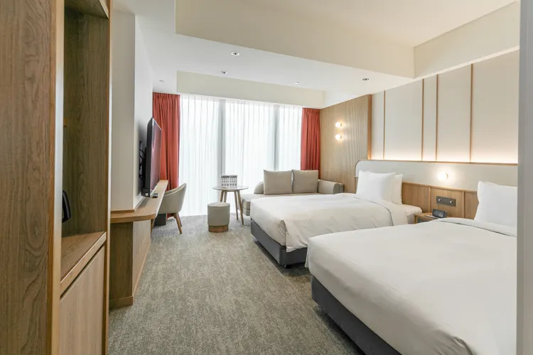 標準雙人房。業者提供