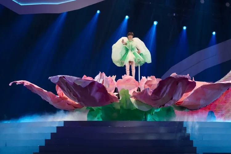 詹雅雯首度與天王天后御用陳鎮川團隊合作。彭欣偉攝