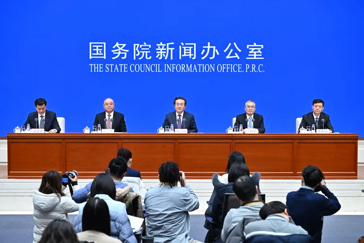 中國國務院新聞辦公室今天舉行2023年農業農村經濟運行情況新聞發布會。新華社