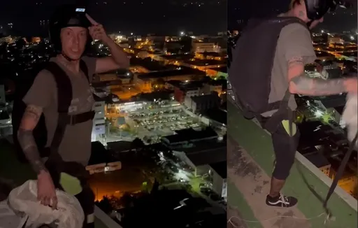 芭達雅自拍定點跳傘成最後留影 英男網紅29樓躍下重摔亡