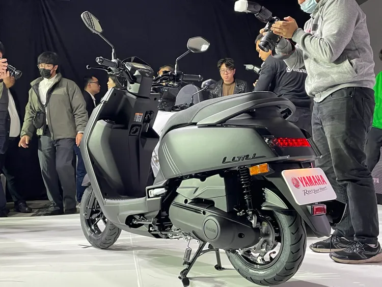 YAMAHA Limi小改款同樣採用125c.c. Blue Core技術單缸氣冷引擎。林浩昇攝