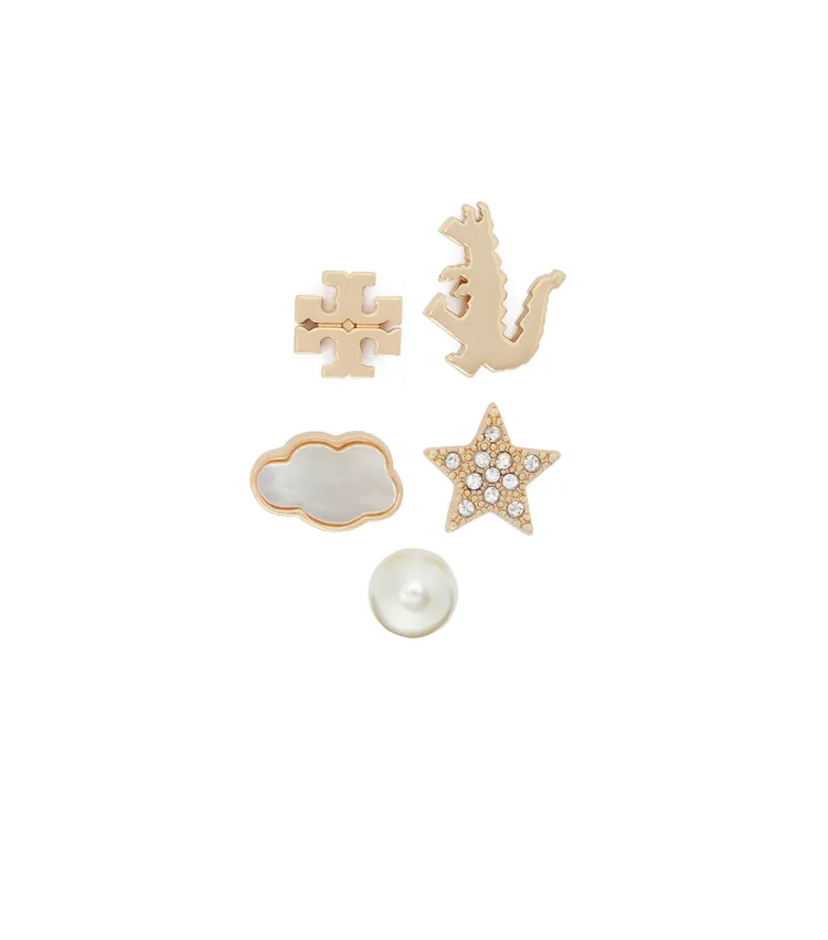 龍年膠囊系列耳環套裝，7390元。品牌提供