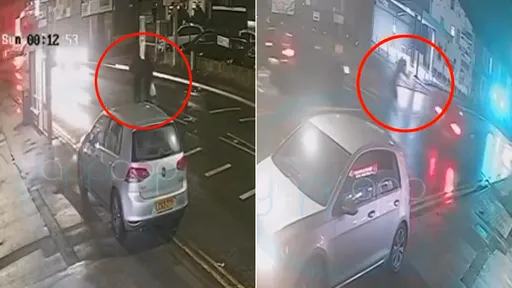 驚悚片｜站路中間讓車先行　路人慘遇超車「撞飛40公尺重傷」