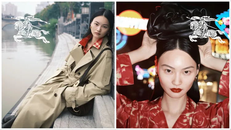 「東方瓷娃娃」賀聰換穿玫瑰、格紋等不同花紋的造型。品牌提供