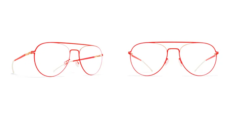 MYKITA EERO光學眼鏡龍年限定色，各1萬8500元。品牌提供