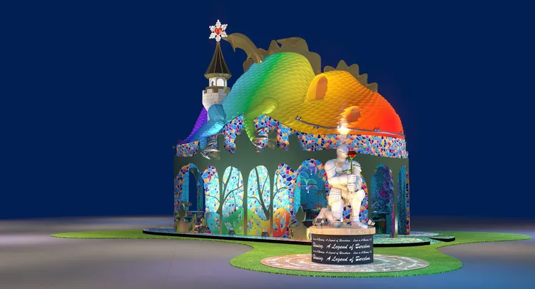 AB+優格特色燈座示意圖。統一企業提供