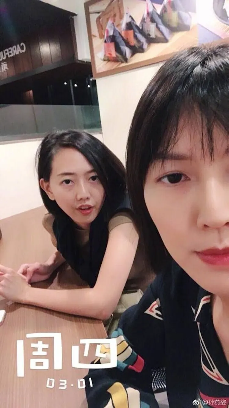 孫燕姿妹妹孫燕美(左)宣告斷絕姊妹關係。