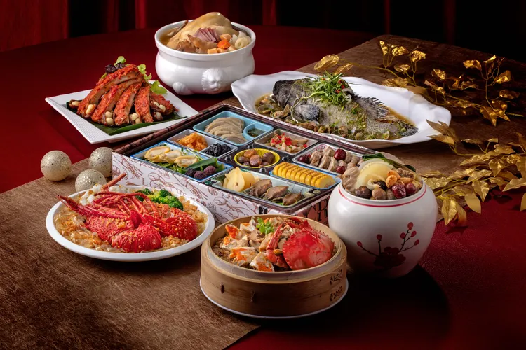 新天地6人份外帶年菜。業者提供