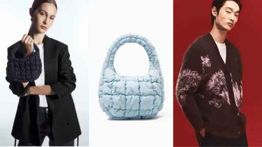 COS雲朵包披單寧外衣又吸睛一波 過年穿搭也少不了美拉德