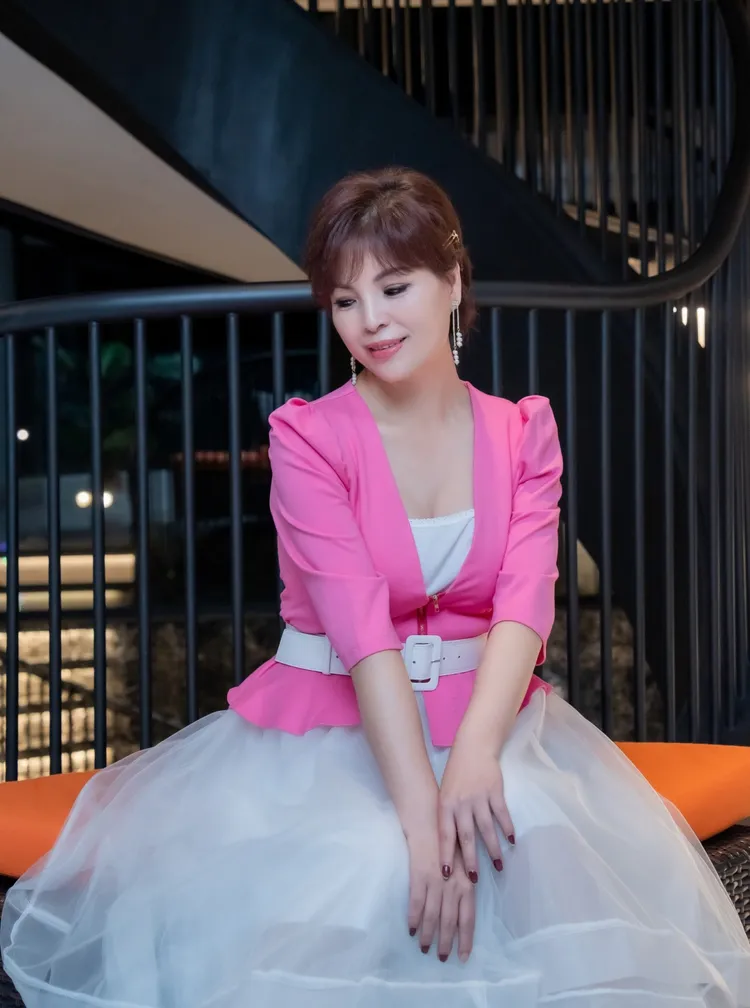 陳秀美歷經強震，更加珍惜身邊每一個人事物。音圓唱片提供