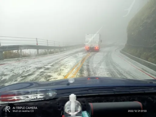 寒流襲易結冰!合歡山公路「武嶺至松雪樓」今夜封閉
