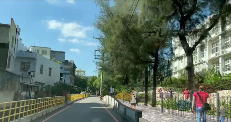 竹市三民國小通學廊道示意圖。新竹市府提供