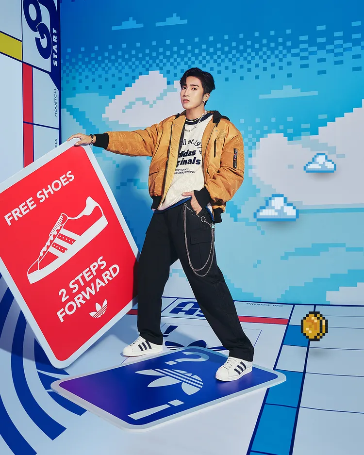 婁峻碩造型充滿街頭酷帥感。品牌提供