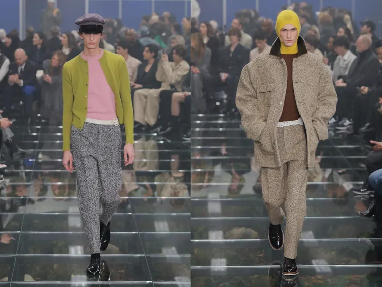 PRADA 2024秋冬男裝。品牌提供
