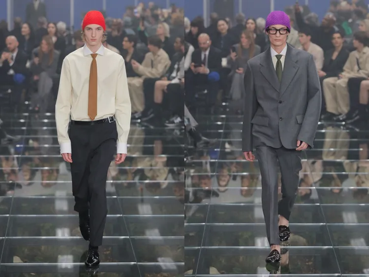 PRADA 2024秋冬男裝。品牌提供
