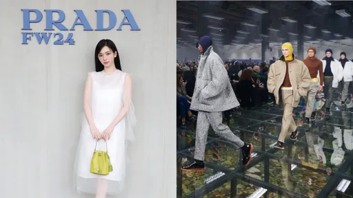 米蘭男裝周|PRADA「回歸辦公室」想解脫 Karina來台前先「打卡上班」