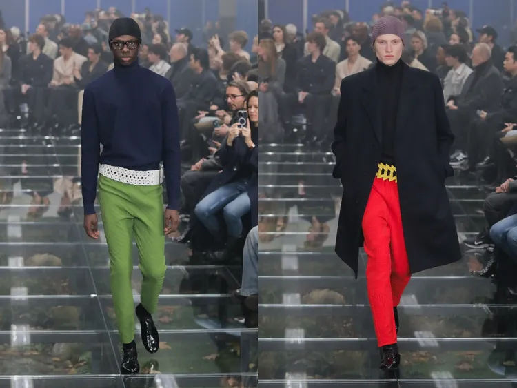 PRADA 2024秋冬男裝。品牌提供