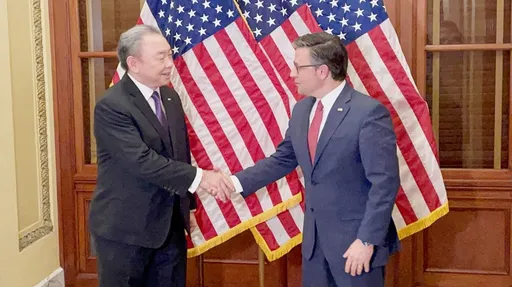 美眾院議長晤駐美代表 表達支持民主與台灣並肩同在