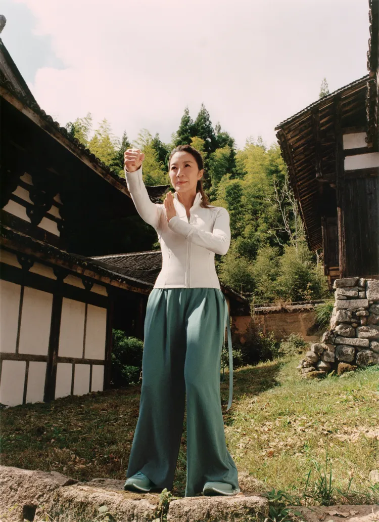 楊紫瓊與加拿大運動品牌lululemon合作。品牌提供