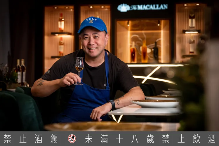 nku主廚林立漢打造餐桌上的零浪費美學，透過多元手法呈現一道道永續美饌，同時呈現麥卡倫威士忌溫潤、和諧的完美風味。業者提供
