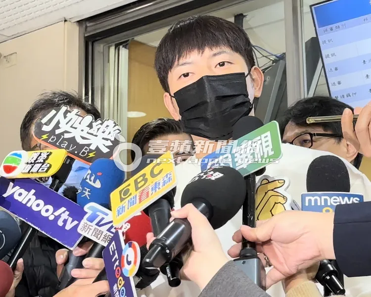 宥勝面對性騷擾案，相信司法會還他清白。特勤中心攝