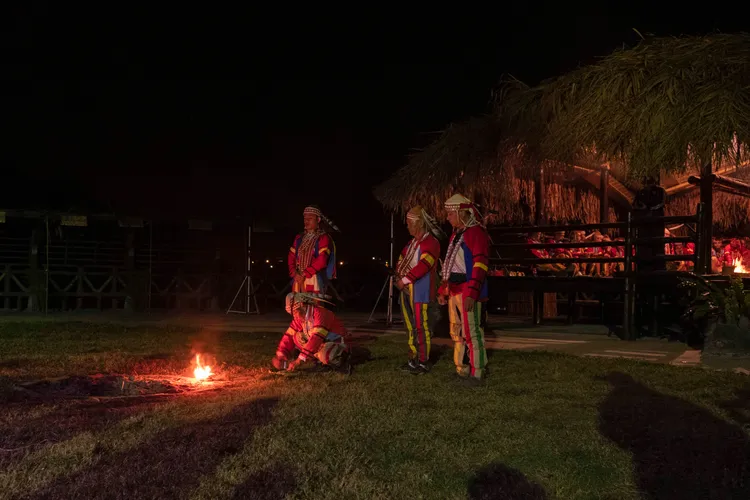 阿魯哇族部落聖貝祭。盧昱瑞提供