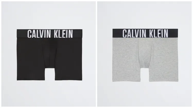 Intense Power緊身四角內褲黑、灰，各1580元。品牌提供