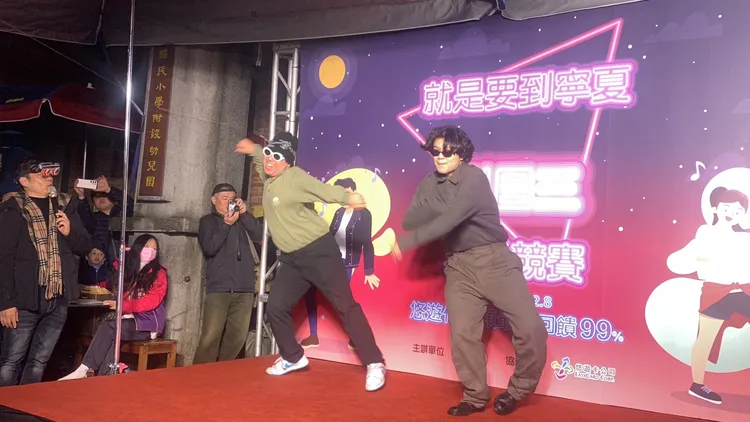 雙人組合展現精湛舞技。江孟謙攝