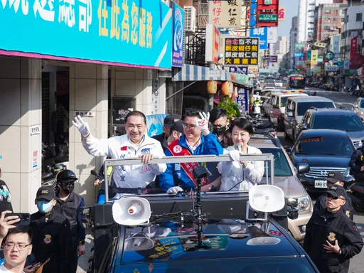 侯友宜:綠白合將見證「黑金貪腐、戰爭」 籲集中選票政黨輪替