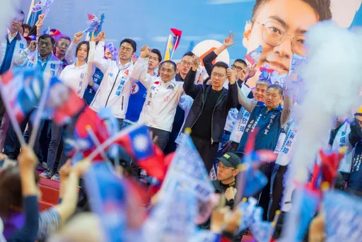 黃金周車隊掃街藍營支持者「都站出來了!」 侯友宜信心喊:我們一定贏