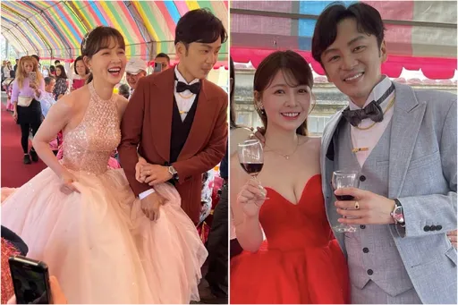 張書偉剛合體ENERGY秒奔屏東訂婚!謝京穎藏不住「渾圓北半球」