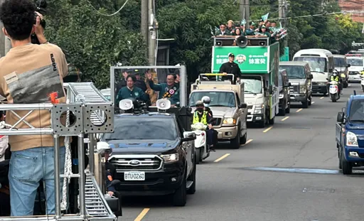 幕後|賴清德、蕭美琴全台車掃 黨部成直播間「線上實況放送」