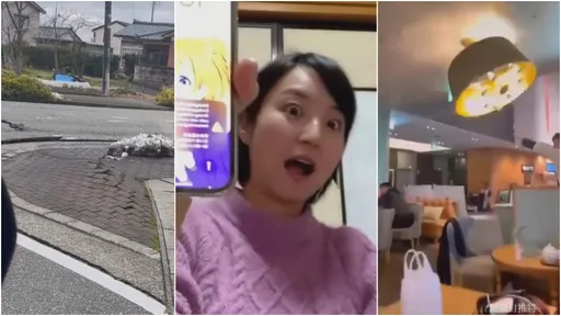 地牛呼吸?日本強震地面「詭異脈動」 櫻花妹驚逃!漫天烏鴉空中狂舞