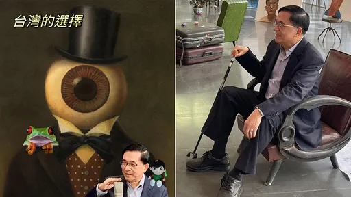 陳水扁po新梗圖「台灣的選擇」 綠粉傻眼了、柯粉狂致謝