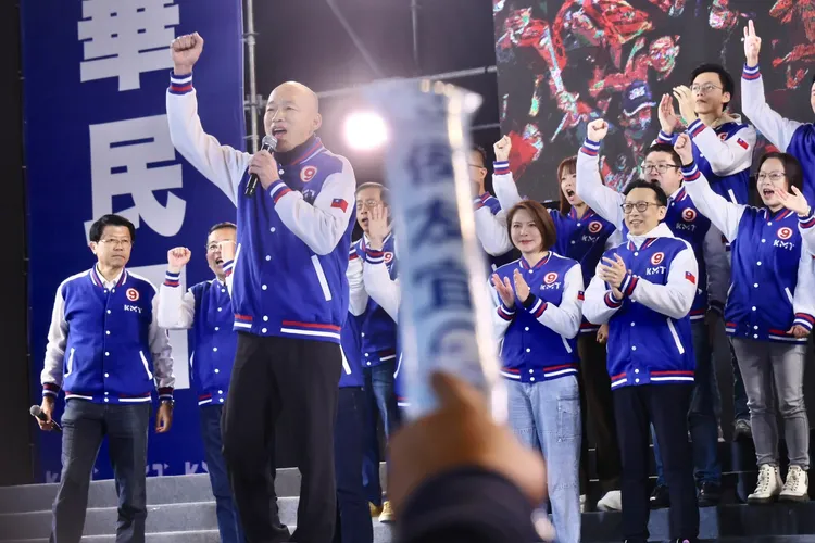 國民黨立法院長人選，目前以高雄前市長韓國瑜呼聲最高。資料照片，林林攝