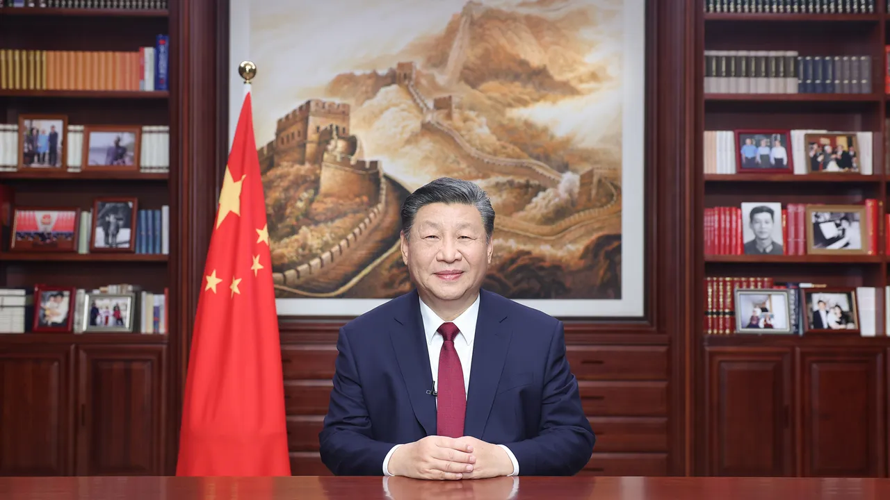 中國國家主席習近平在今年的元旦賀詞中提及,新能源汽車等產品為中國製造增添了新亮色。資料照片