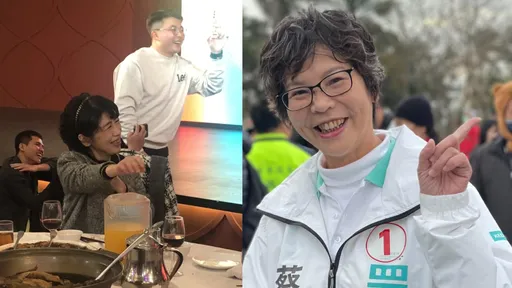 民眾黨尾牙蔡壁如沒得去 他對比綠營一張照:政治眉角差在這邊