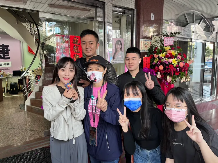 黃捷今早展開謝票。黃捷總部提供