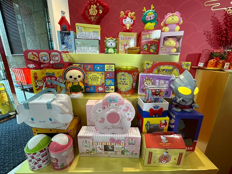 7-ELEVEN擴大年節禮盒選品數量200種。陳怡文攝