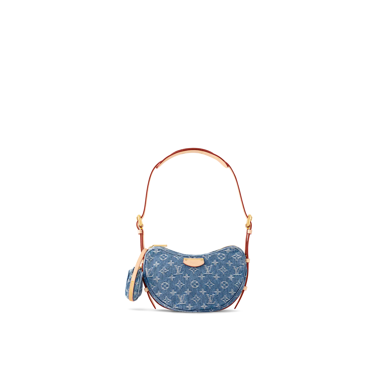 歐陽娜娜搶先背的CROISSANT MM DENIM，10萬9000元。品牌提供