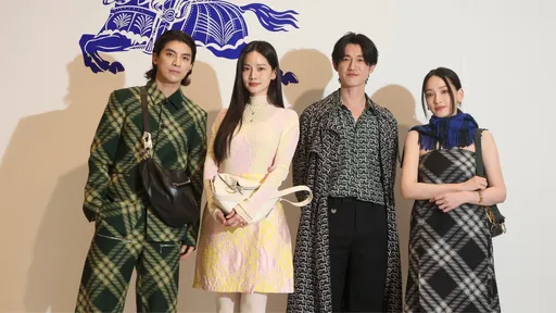 吳慷仁送包給女友先打如意算盤 與林哲熹帥挺Burberry鑽石塔新店