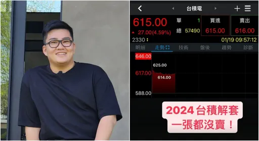 Joeman解套了！買台積電慘賠「近千萬小牛」　今嗨喊：目標多1輛