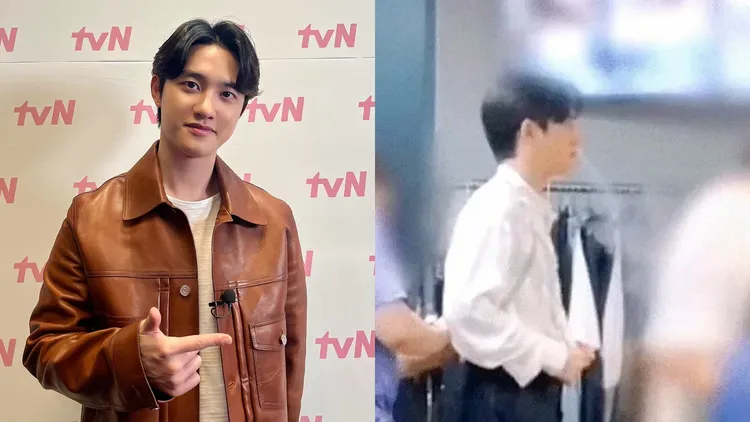 EXO的D.O.去年也在後台抽菸遭檢舉被罰款。翻攝EXO IG、YouTube