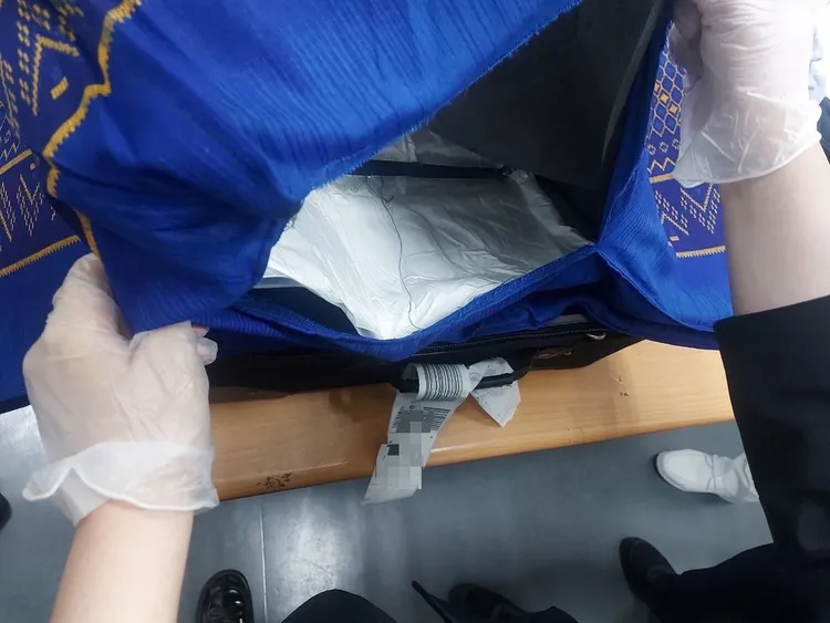 航警局查獲毒品。航警局提供