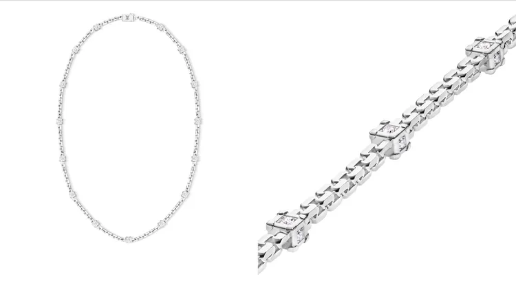 TRUNK項鏈配白K金及鑽石，143萬元。品牌提供