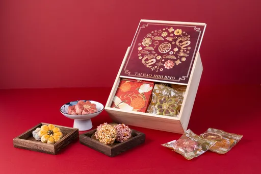 神明最愛!太保制餅首推限量花漢餅 同步開賣「金龍花財」禮盒