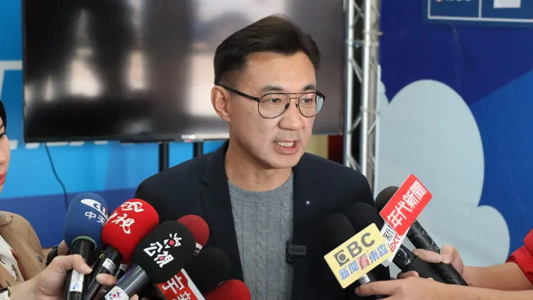 盧秀燕對於江啟臣競選立法院副院長，表示樂觀其成。民眾提供