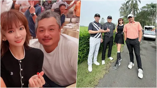 上周才与张志家挥杆!邱薇而曝聊天内容 才说他「身体很健康不太生病」