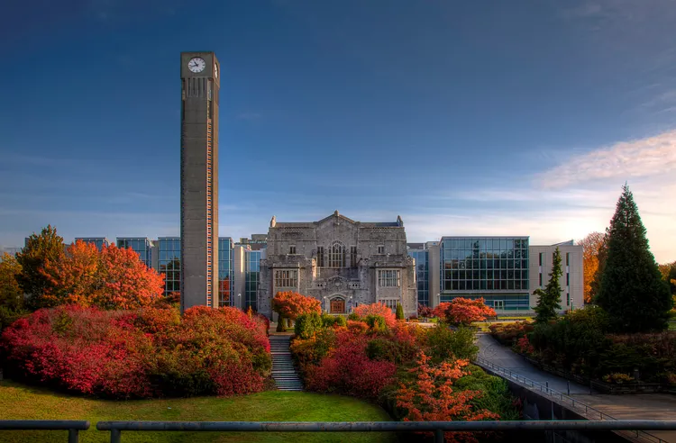 加拿大英屬哥倫比亞大學校園。翻攝wiki/University of British Columbia