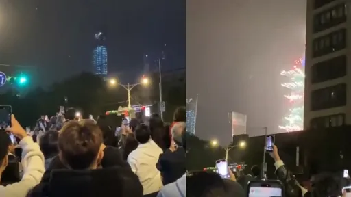 倒數等錄煙火！結果集體認錯101大樓　網笑翻：今年第一好笑